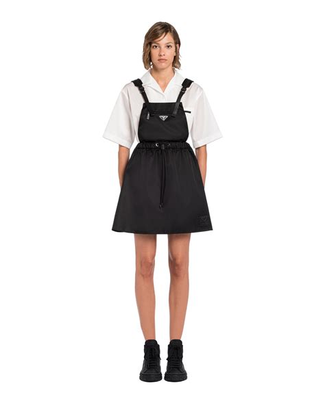 prada re nylon pinafore dress|Prada.